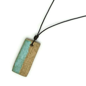 Handmade ceramic necklace