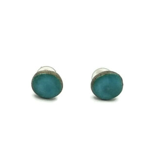 Handmade ceramic stud earrings
